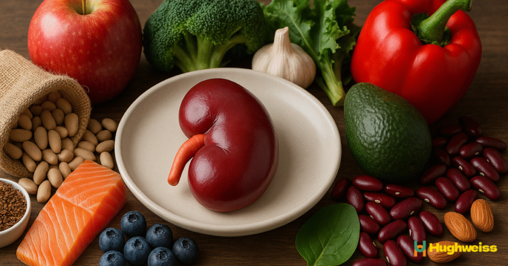 What is the best food for liver and kidney?